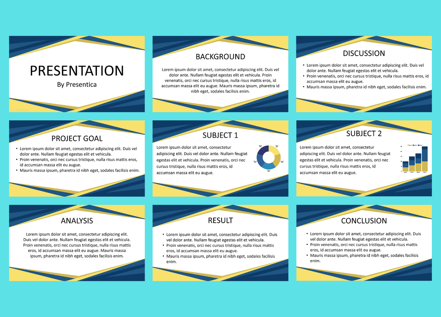 PRESENTATION PowerPoint Template