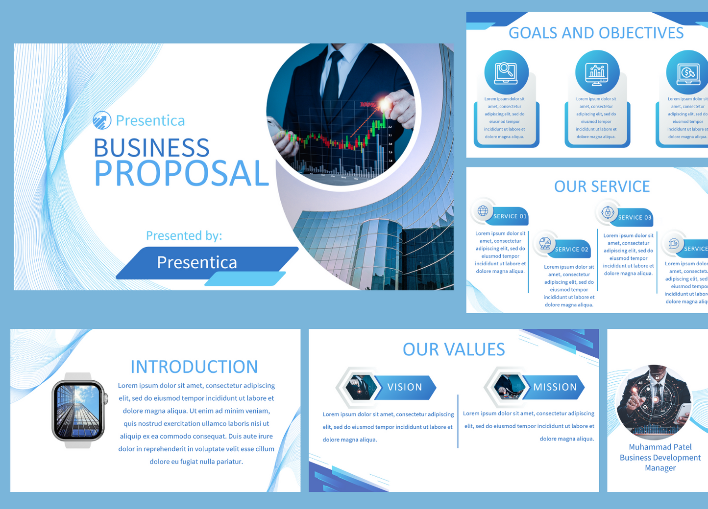 BUSINESS PROPOSAL PowerPoint Template