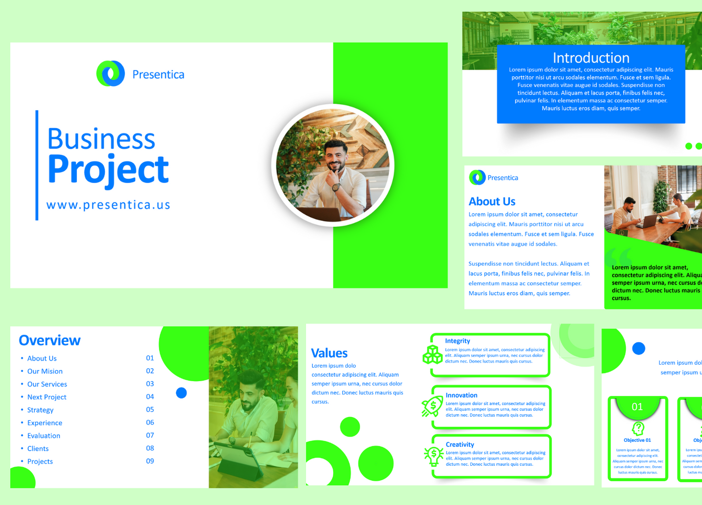 Business Project PowerPoint Template