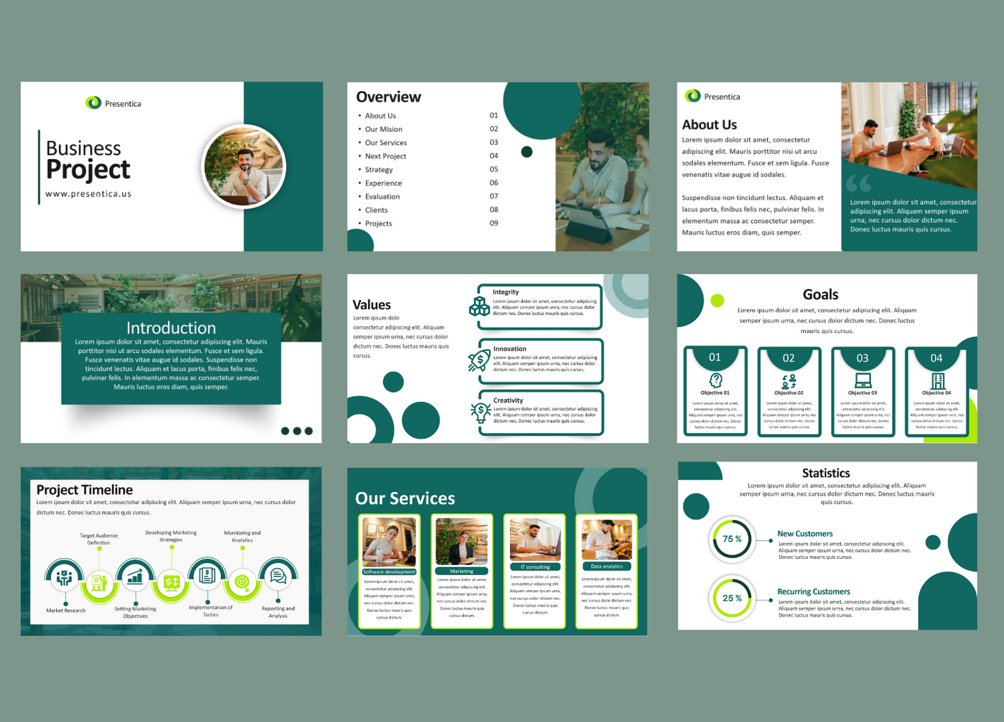 Business Project PowerPoint Template