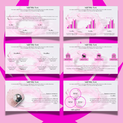 Elegant Pink Canva Template