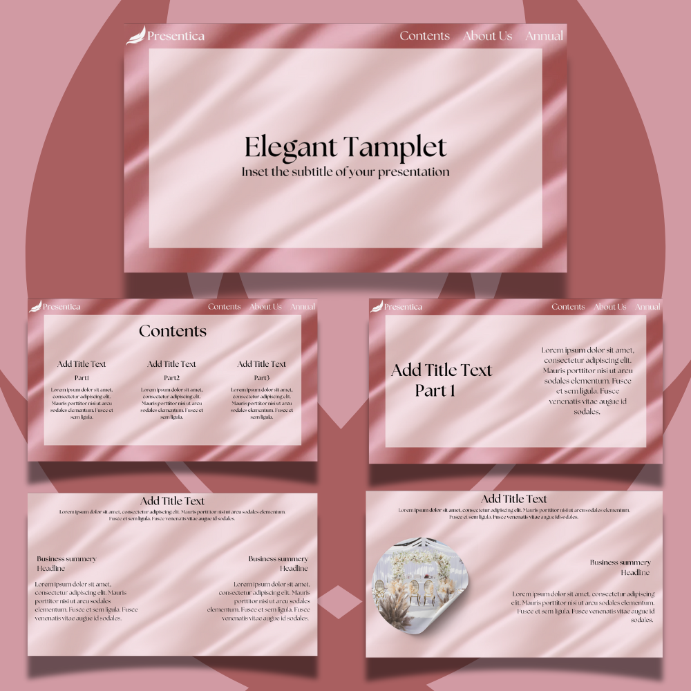 Elegant Canva Template (Chocolate Theme)
