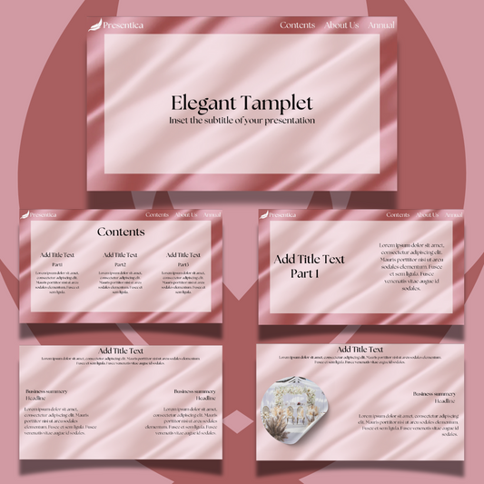 Elegant Canva Template (Chocolate Theme)