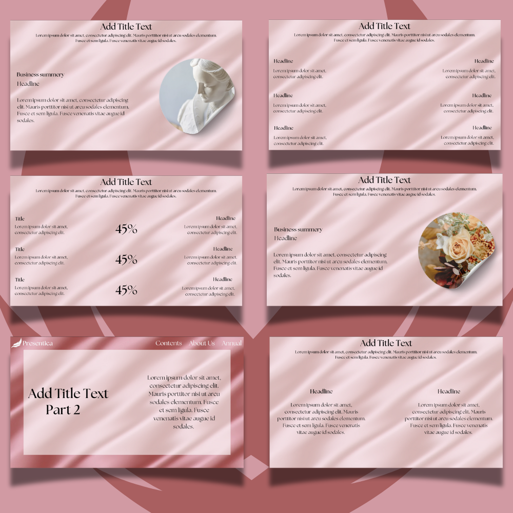 Elegant Canva Template (Chocolate Theme)