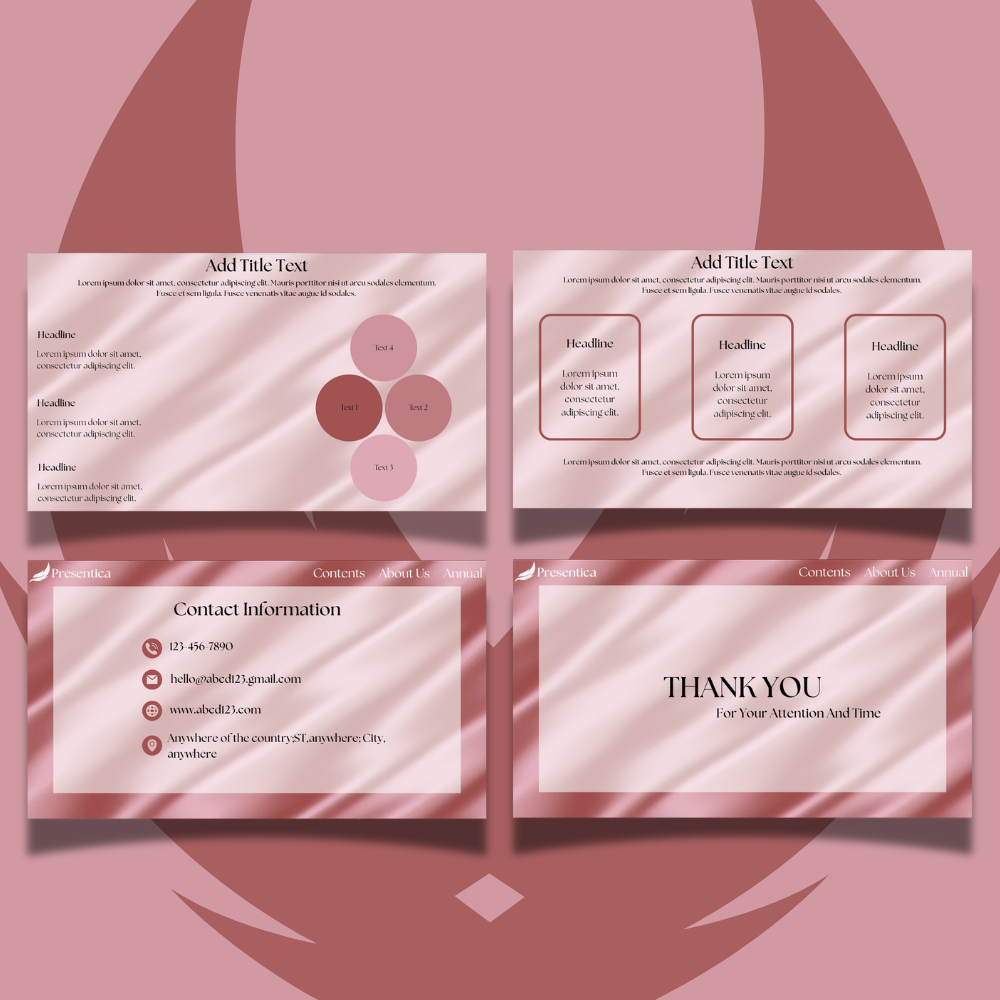 Elegant Canva Template (Chocolate Theme)