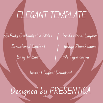 Elegant Canva Template (Chocolate Theme)