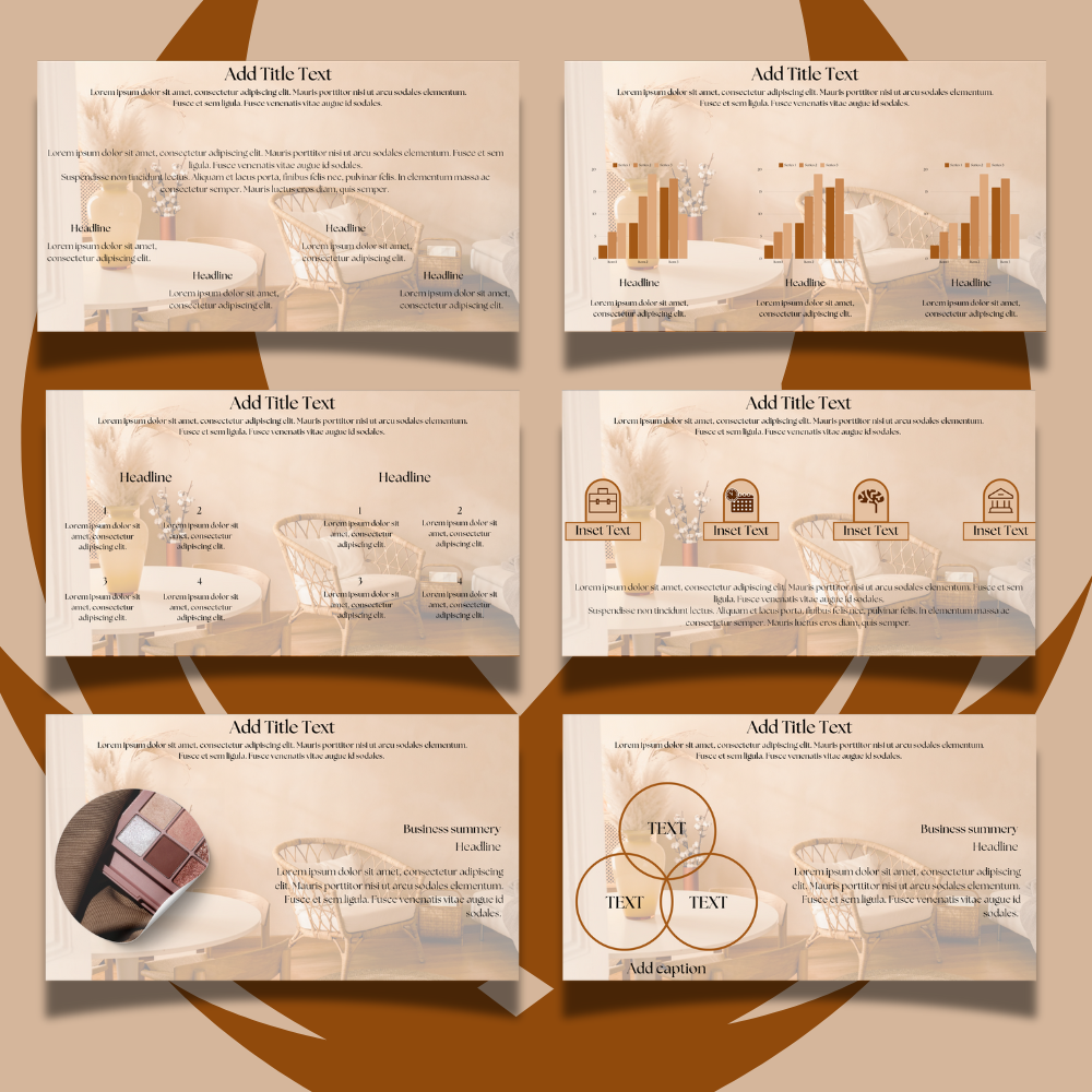 Elegant Canva Template (Brown Theme)