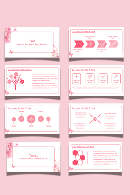 Chinese Template Canva Design (Pink Theme)