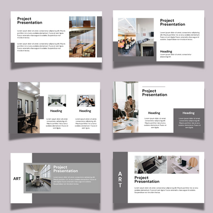Project Presentation Canva Template