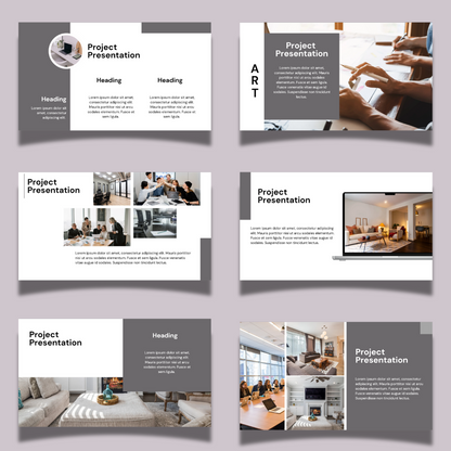 Project Presentation Canva Template
