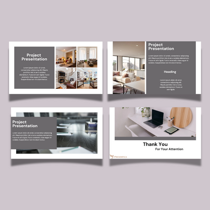 Project Presentation Canva Template