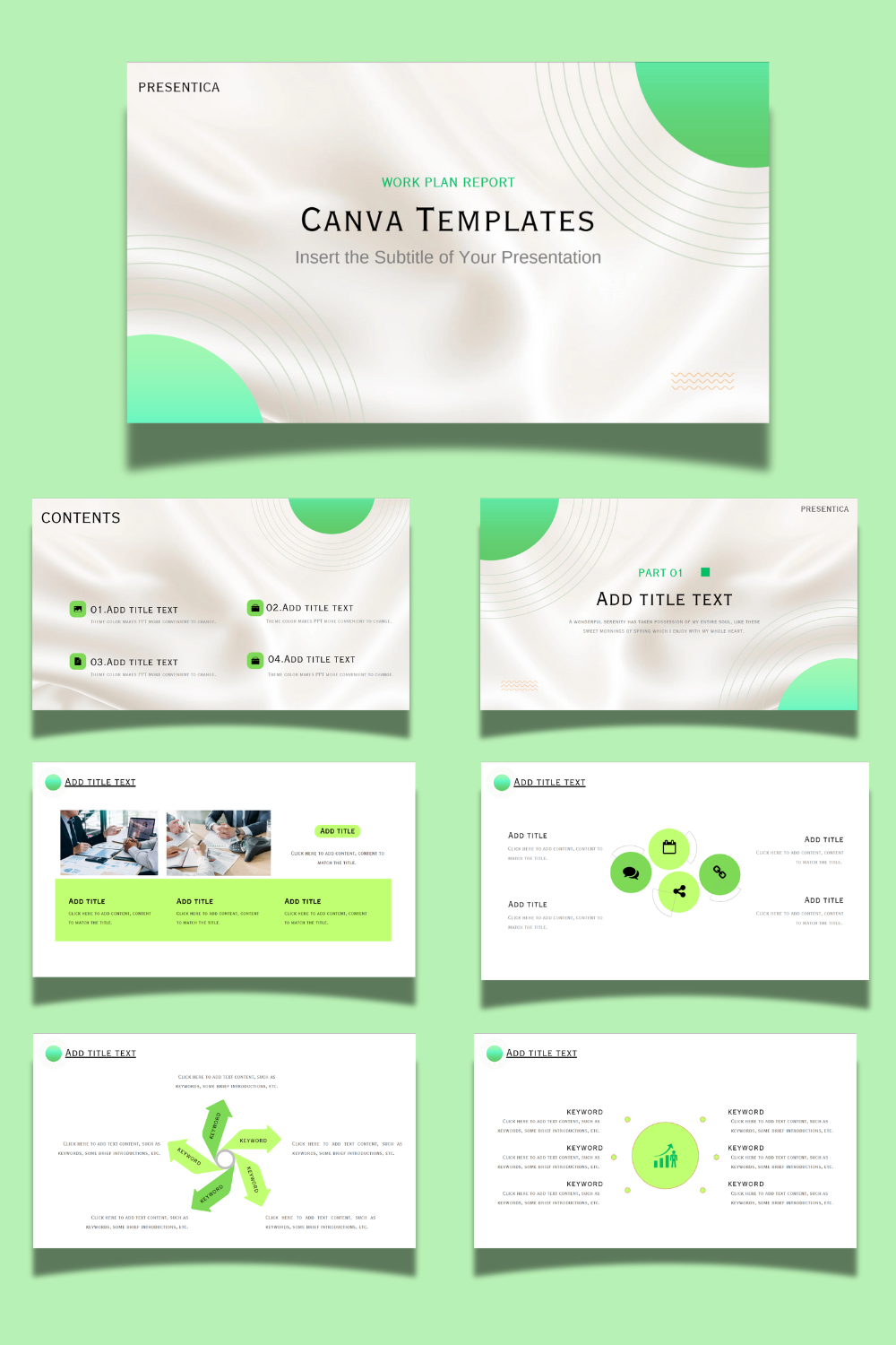 Multi-Purpose Business Report Canva Template