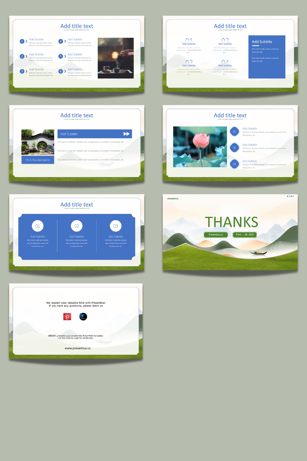 Versatile Green PowerPoint Template